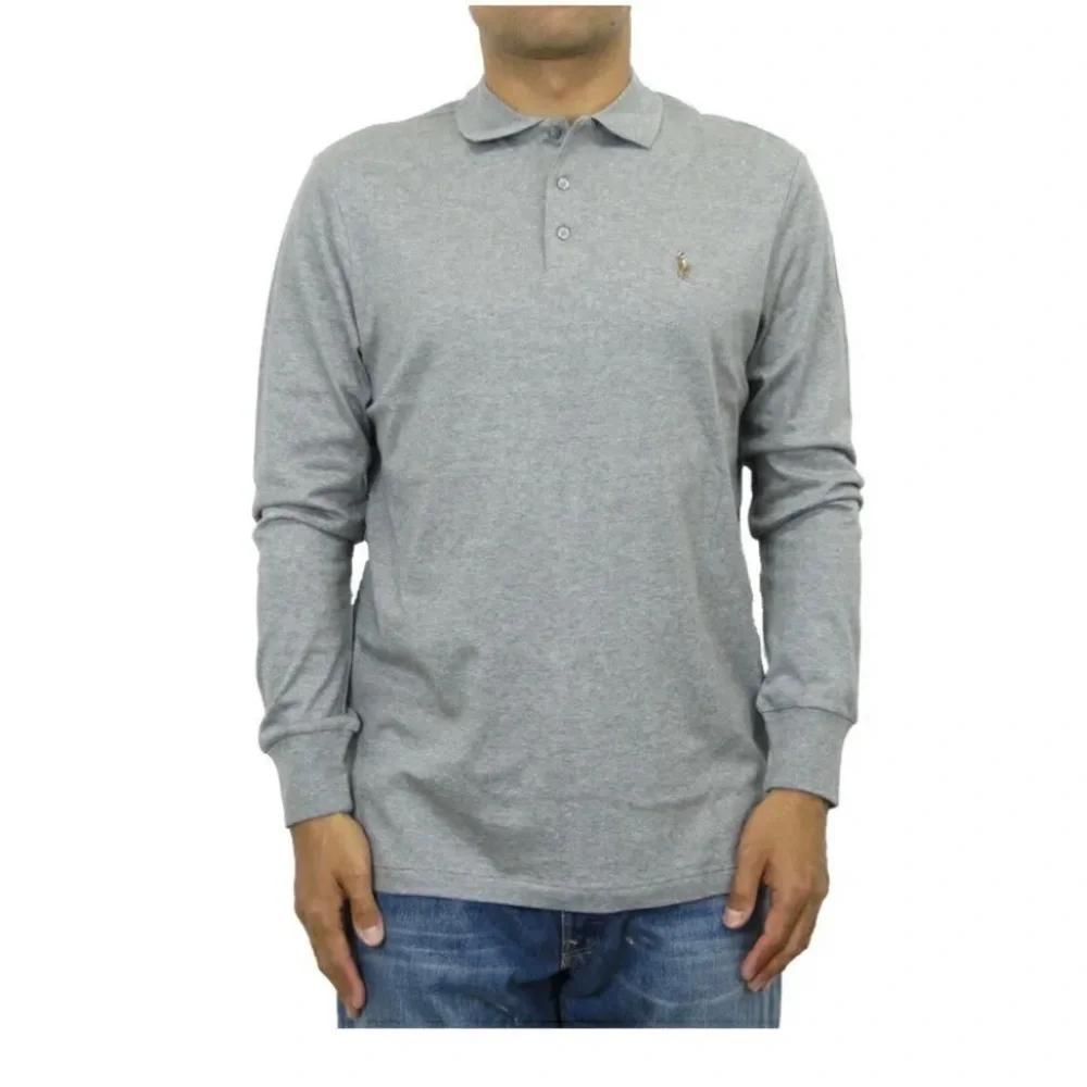 Polo Ralph Lauren Soft Cotton Long-Sleeve Polo Shirt